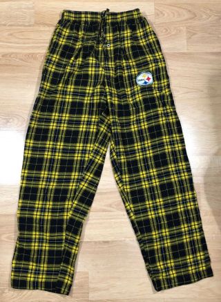 Pittsburgh Steelers Size Medium Lounge Pajama Pants With Pockets