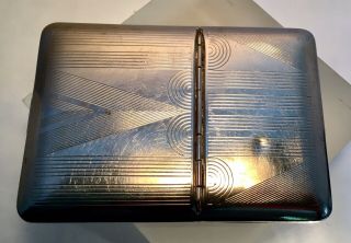 Vintage Richard Hudnut Double Sided Compact/cigarette Case Combination