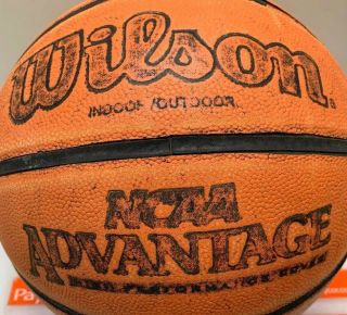 Wilson NCAA Advantage Basketball Ball Indoor Outdoor Official Size Vintage Faded 2