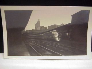 Vintage Twin Cities Zephyr Railroad Train at St.  Paul Station Photo 1942 2
