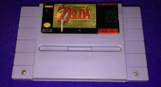 (g320) Classic Vintage Nintendo Snes The Legend Of Zelda A Link To The Past