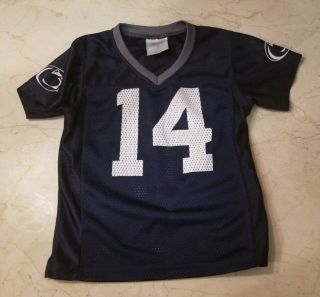 Penn State Nittany Lions Football Jersey 14 Size 4t