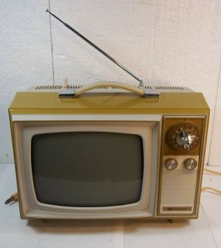 Bradford Vtg Portable Television Tv Model C - San - 57182 Parts/restore