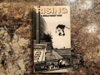 Vintage Rare Skate Video Rising Tampa Skateboarding Vhs Florida Josh Stewart Oop