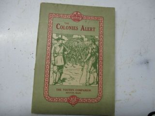 1909 Antique Rare Book The Colonies Alert Youth Companion 