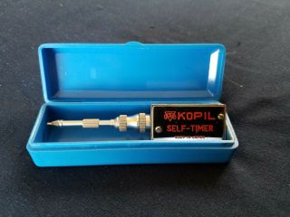 Vintage Kopil Mechanical Shutter Release Self Timer For Many Cameras;.