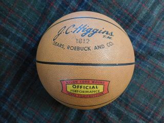 Vintage J.  C.  Higgins T.  M.  Sears,  Roebuck And Co.  Basketball