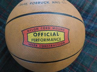 Vintage J.  C.  Higgins T.  M.  Sears,  Roebuck and Co.  Basketball 2