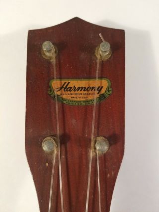 Vintage Harmony Soprano Ukulele - 1950’s 2