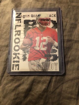 Tom Brady Rookie Card 2000 Upper Deck