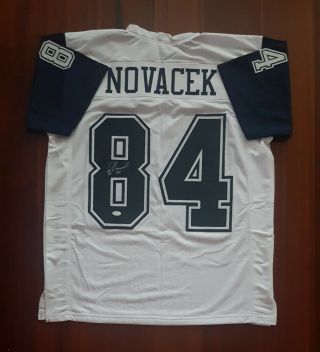 Jay Novacek Autographed Signed Jersey Dallas Cowboys Thanksgiving Jsa
