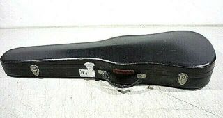 Vintage Parrot Hard Shell Violin Case W/ Red Tientsin China Label.  Case Only