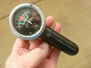 Vintage Battery Cell Tester Harvey Hanson Paw Paw Michigan 0 - 3 Volts Cell Test