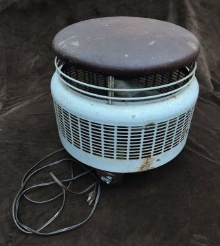 Vintage Dayton Hassock Stool Floor Fan Model 2c668