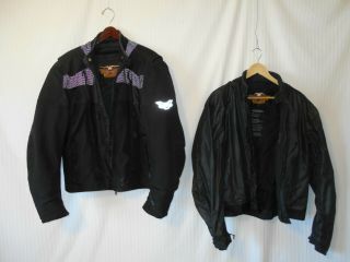 Mens - Harley Davidson - (fxrg) Riding Jacket (large) Black