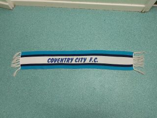 Vintage Coventry City Football Supporters Scarf