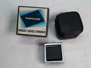 Vintage Topcon Waist Level Finder For D Dm Re Camera