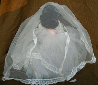 HELP MAKEOVER 911 Vintage Madame Alexander Bride Doll Large size WEDDING 3