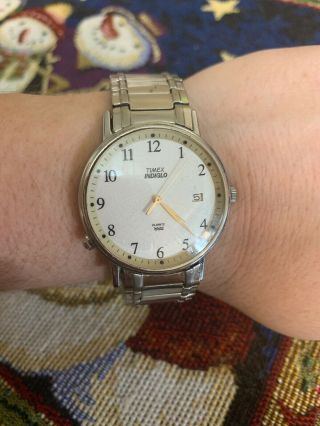 Vintage Timex Indiglo Men’s Quartz Watch - Battery -