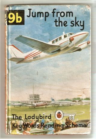 Ladybird Book - Jump From The Sky Book 9b Key Words Reading Scheme 1966