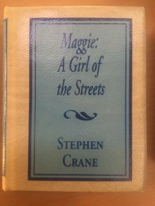 Del Prado Miniature Book - Maggie : A Girl Of The Streets By Stephen Crane