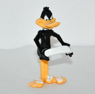 Vintage Wb Luney Tunes Daffy Duck 3 " Pvc Figurine By Applause From 1988
