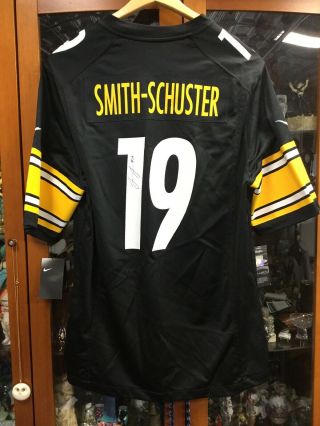 Juju Smith - Schuster Hand Signed Steelers Nike Nfl Players Jersey Sz L
