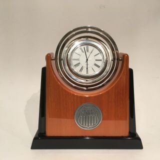 Union Pacific Railroad Gimballed Weighted Presentation Advertising Desk Clock