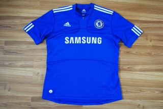 Chelsea London 2009/2010 Home Football Shirt Soccer Jersey Adidas Size Medium