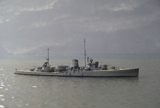 Cruiser HMS AJAX by Neptun S 1:1250 Waterline Ship Model 3