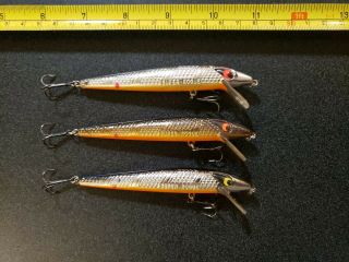 (3) Vintage Smithwick Rogue Fishing Lures