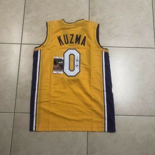 Kyle Kuzma Signed La Lakers Autographed Jersey Jsa Kuzmania