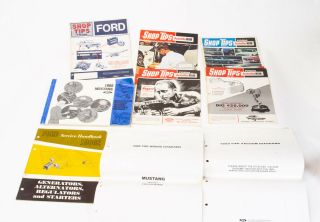 1988 Ford Mustang Wiring Vacuum Diagrams Service Handbook 10002 Shop Tips Bogart