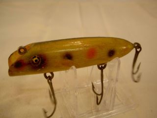 Vintage Old Fishing Collectible Lure Plug South Bend Bass Oreno Wood Bait Ge