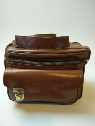 Vintage Leather Camera Bag Perrin Contur