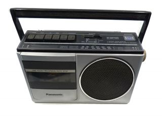 Panasonic RX - 1220 Vintage Radio Boombox AM/FM Radio Cassette Player Not 2