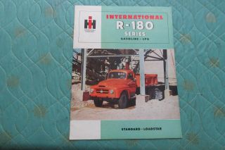 0904x Circa 1953 - 1954 International Harvester Truck R - 180 Series Sales Brochure