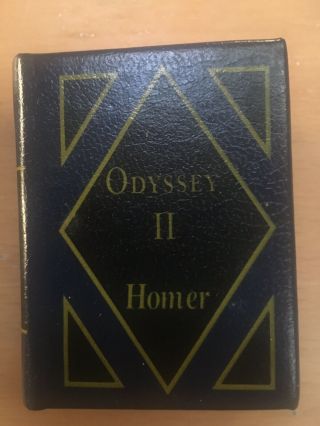 Del Prado Miniature Book - Odyssey Ii By Homer
