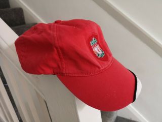 Reebok Official Liverpool Fc Crest Baseball Cap - Adults/ Vintage