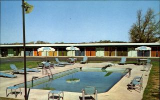 Best Western Town & Country Motor Lodge Rogers Arkansas Vintage Postcard