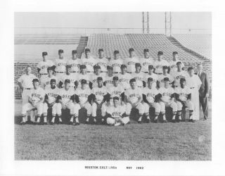 15 1962 Houston Colt 45s (astros) Signed 3x5 Autographs 5 Of 9 Starters