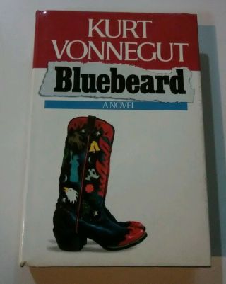 Kurt Vonnegut Bluebeard A Novel Hardcover Book First Trade Edition Vintage 1987