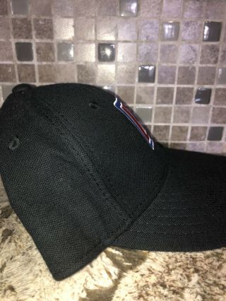 Vintage OTTO Los Angeles Clippers LA Snapback Velcro Hat Cap Black & Red 2