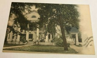 Vintage Hand Colored Postcard Front Royal Virginia Va Al Warthen Home