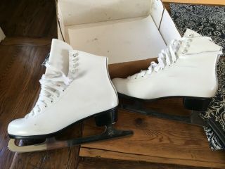 Vintage Riedell Size 8 Model 119 Ice Skates Women 