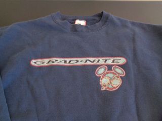 Disneyland Grad - Nite 1996 Vintage Medium Sweatshirt Made In Usa Mickey