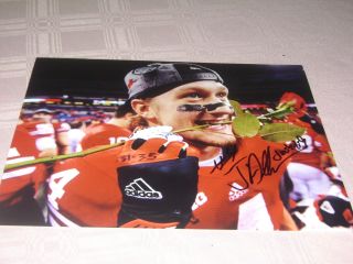 Jared Abbrederis Wisconsin Badgers Signed 8x10 Photo Nfl Green Bay Packers