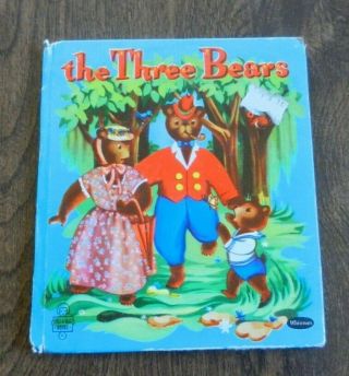 Vintage 1952 The Three Bears Children 