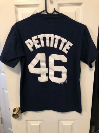 Andy Pettitte York Yankees Shirt Size Small Majestic