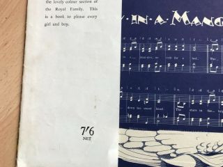 VINTAGE 1949 DAILY MAIL ANNUAL FOR BOYS & GIRLS ORG DJ ROYAL BABY ENID BLYTON 2
